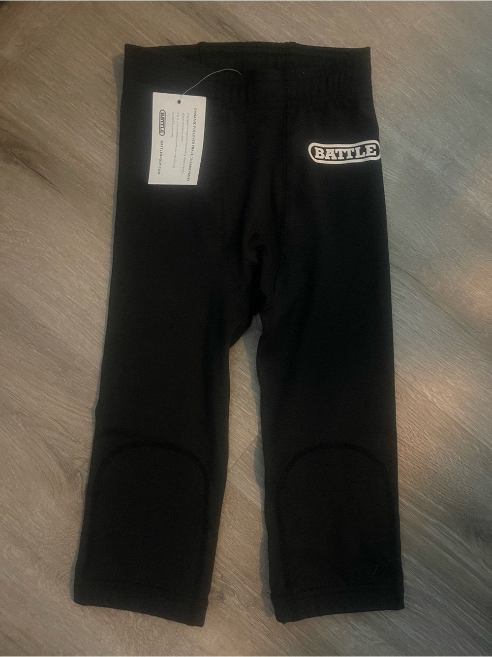 Battle Youth Black Compression Pants